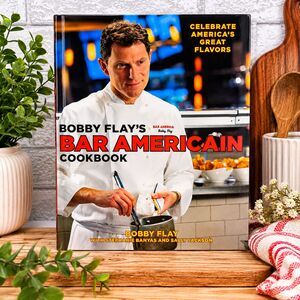 Bobby Flay's Bar Americain Cookbook HC Like New Food Network Recipes